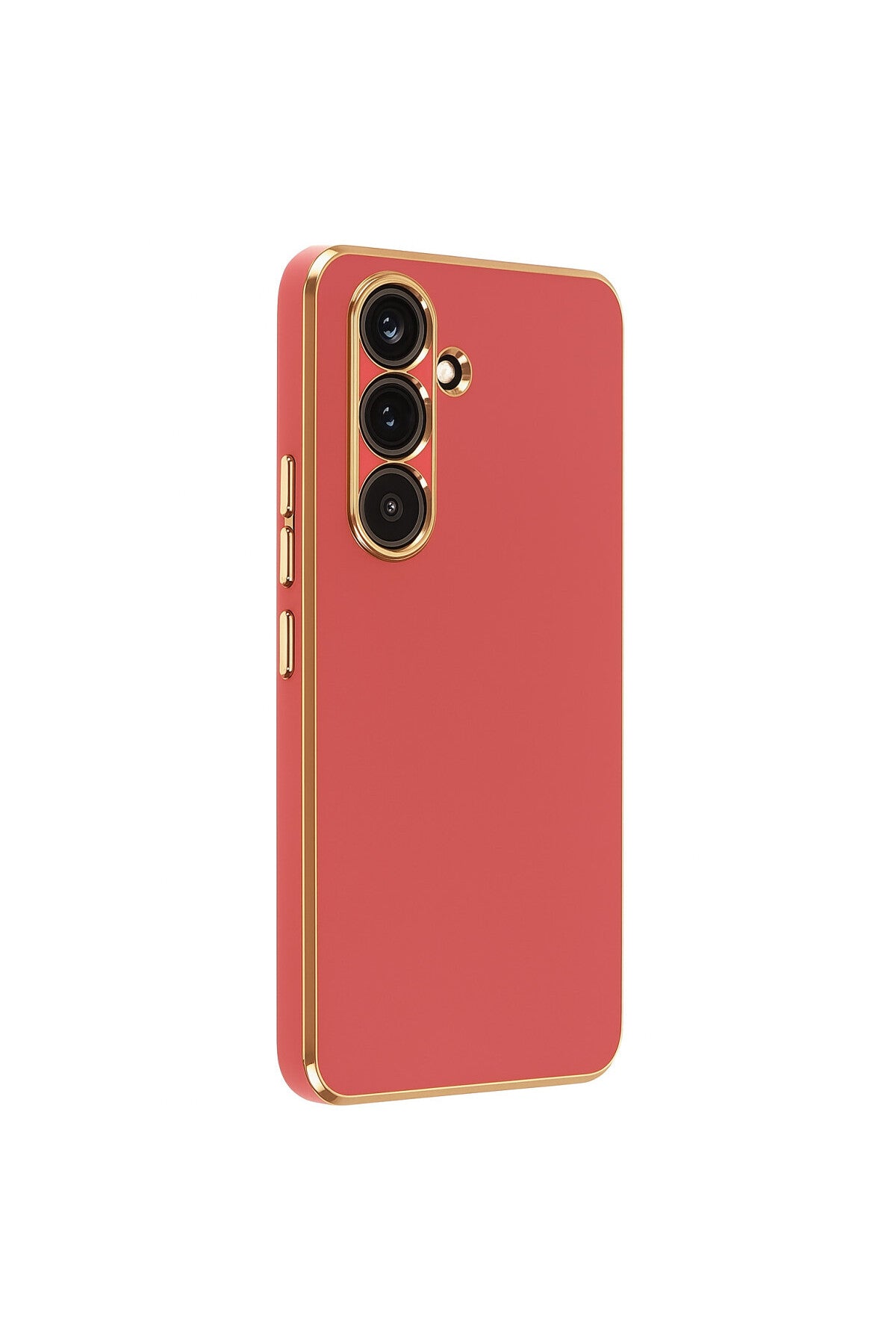 Samsung Galaxy S25 FE Uyumlu Volet Silikon - Kırmızı