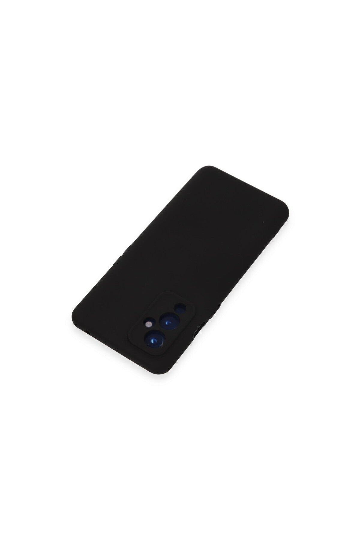 One Plus 9 Kılıf Nano içi Kadife Silikon - Siyah