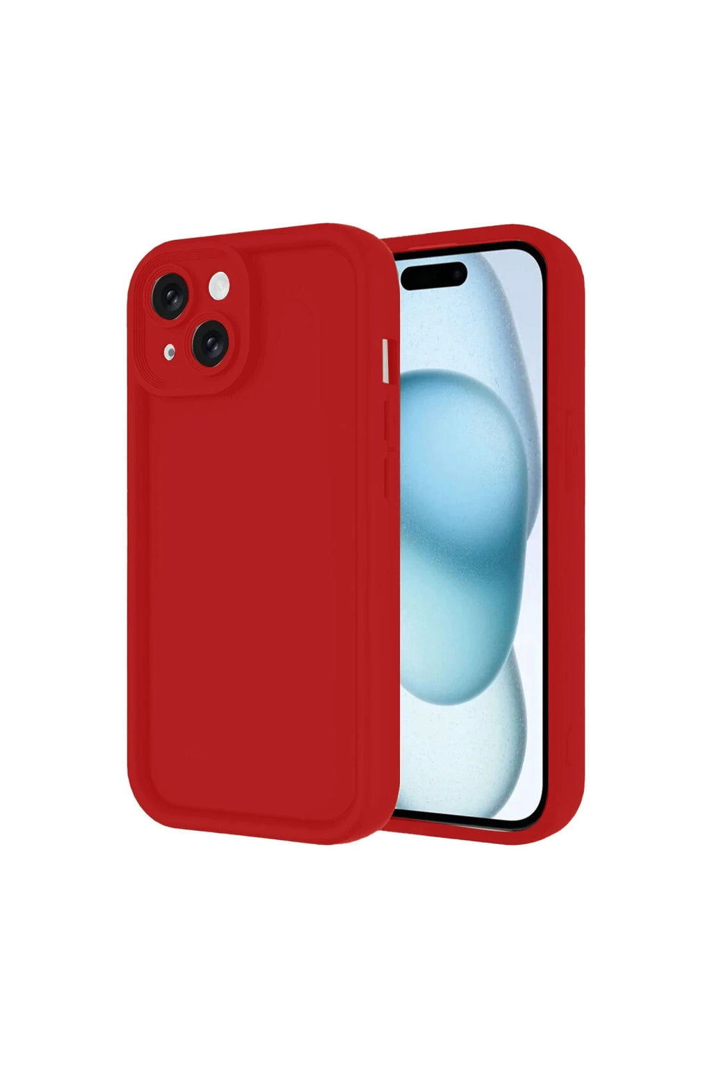 Apple iPhone 14 Uyumlu Kılıf Viera Silikon - Kırmızı