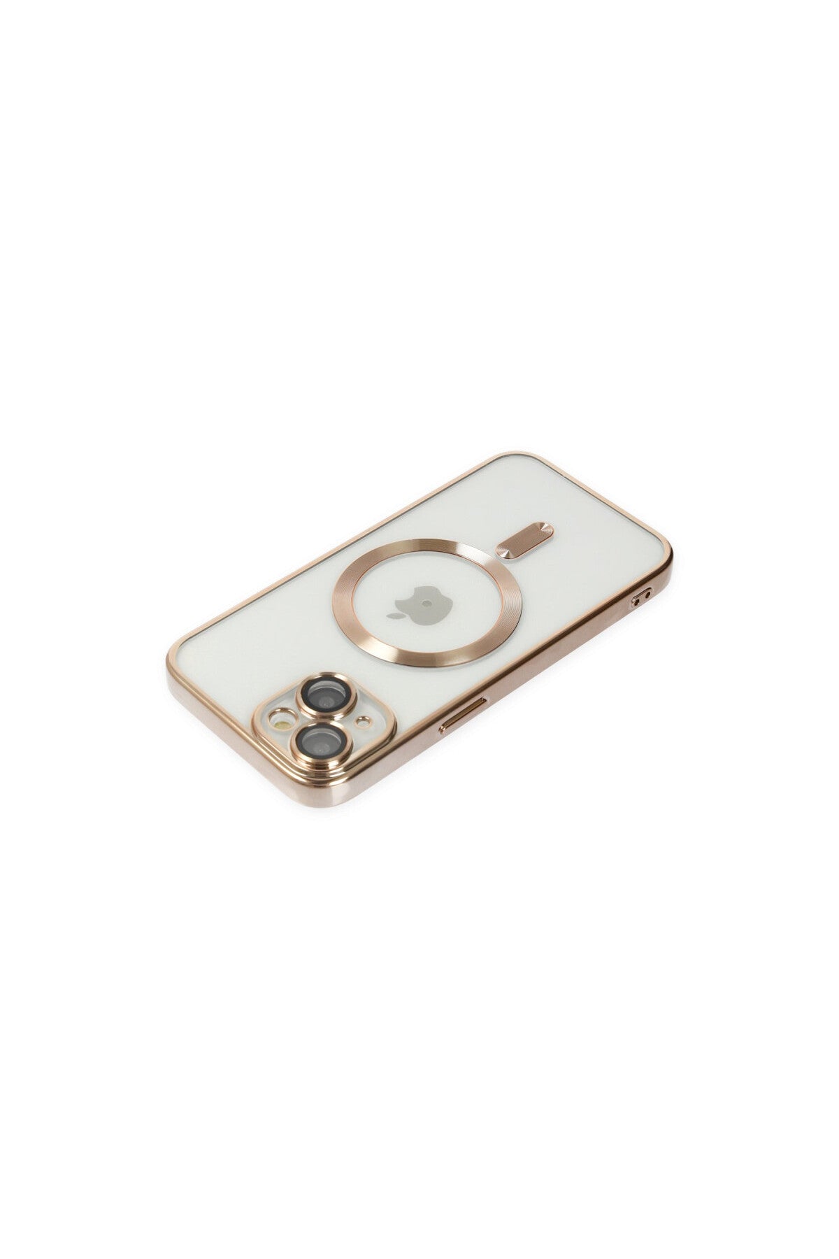 Apple iPhone 14 Uyumlu Kılıf Kross Magneticsafe Kapak - Gold