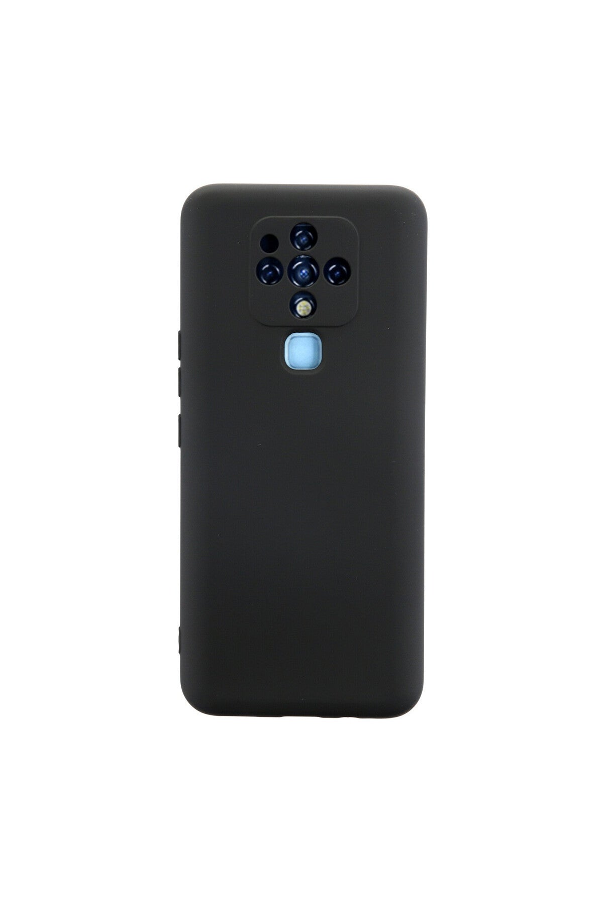 Tecno Camon 16 Uyumlu Kılıf Nano içi Kadife Silikon - Siyah