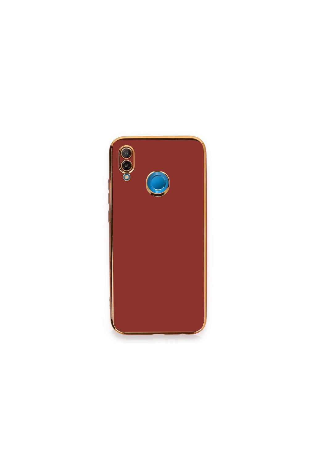 Huawei P20 Lite Uyumlu Kılıf Volet Silikon - Kırmızı