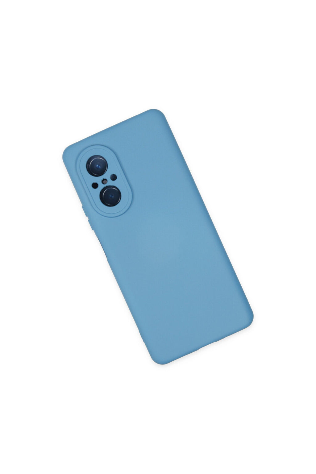 Huawei Nova 9 SE Uyumlu Kılıf Nano içi Kadife Silikon - Mavi