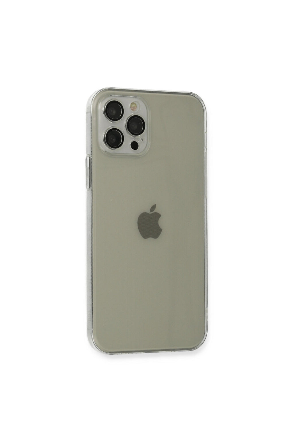 Apple iPhone 12 Pro Uyumlu Kılıf Fly Lens Silikon - Şeffaf