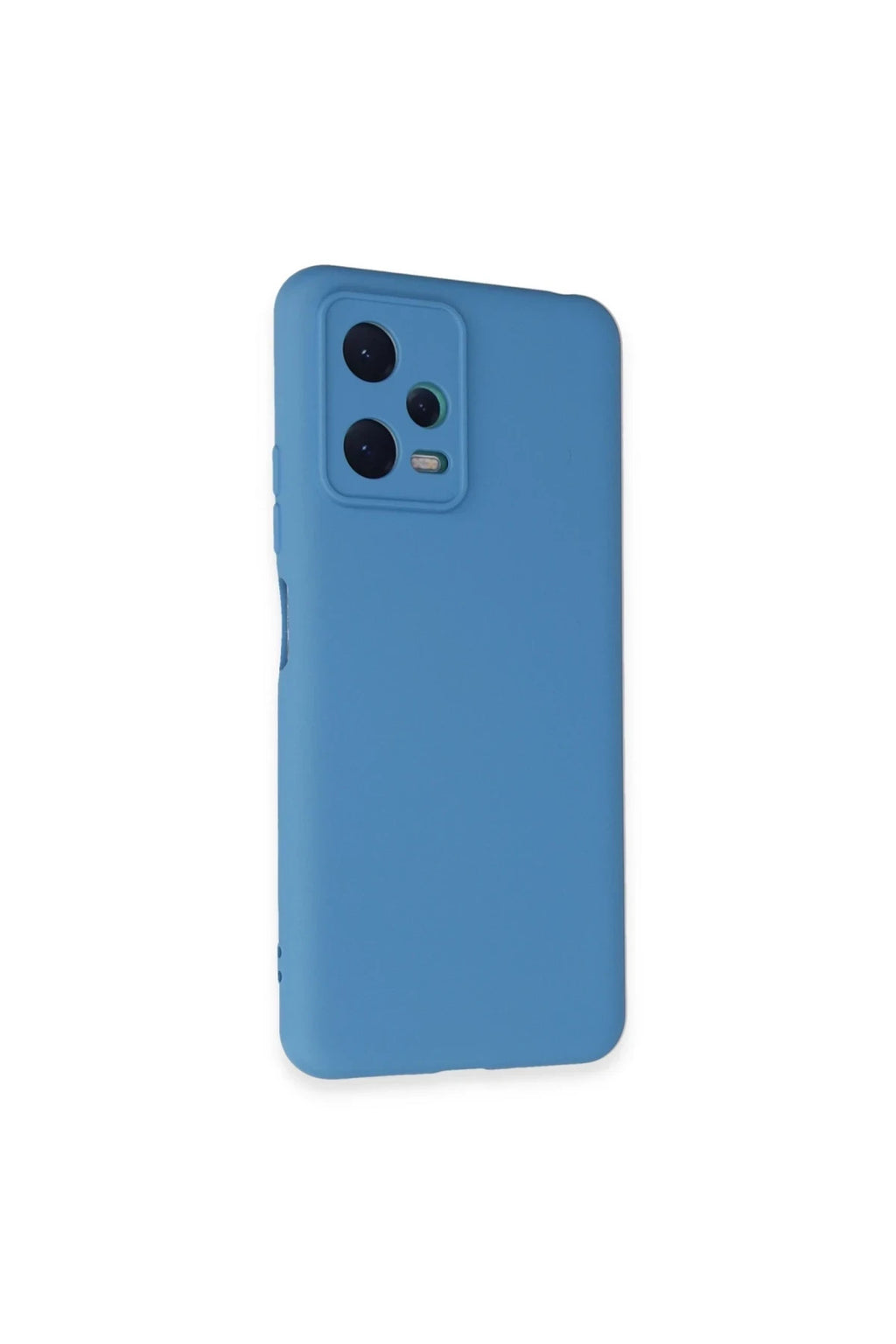 Xiaomi Redmi Note 12 5G Uyumlu Kılıf Nano içi Kadife Silikon - Mavi