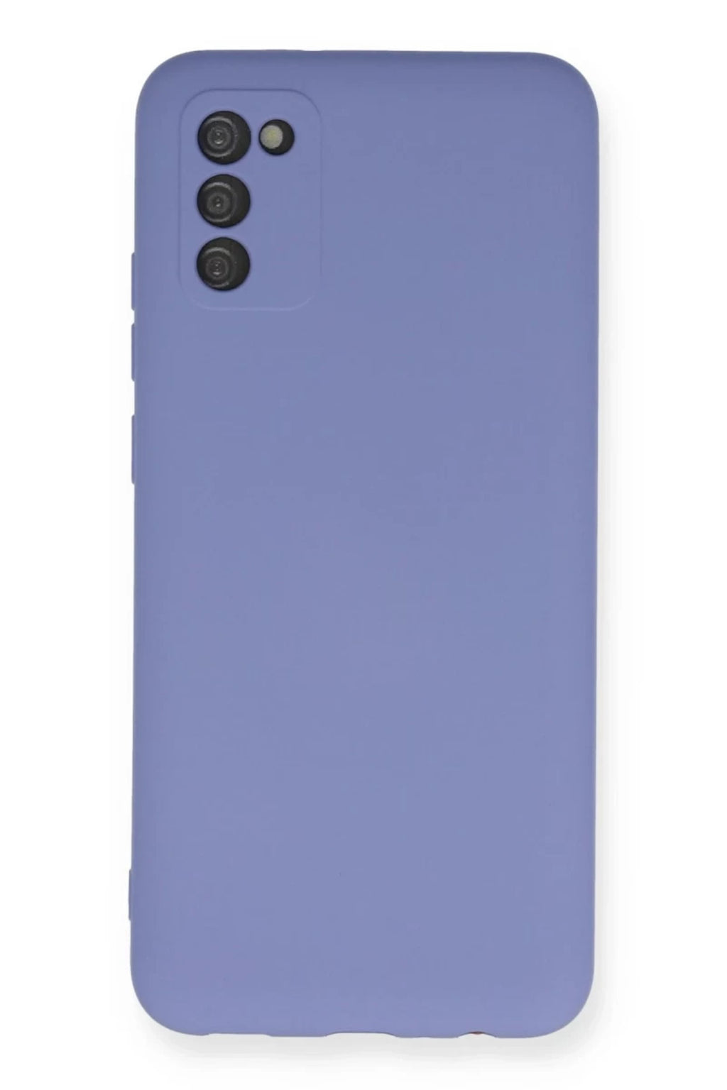 Samsung Galaxy A03S Uyumlu Kılıf Nano içi Kadife Silikon - Lila