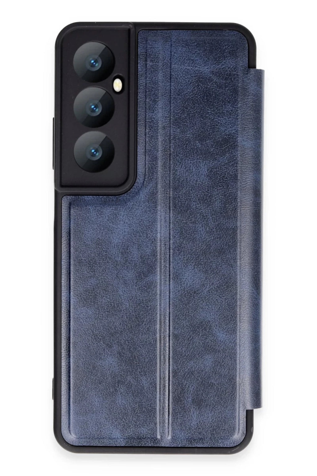 Realme C65 Uyumlu Kılıf Flip Cover - Lacivert