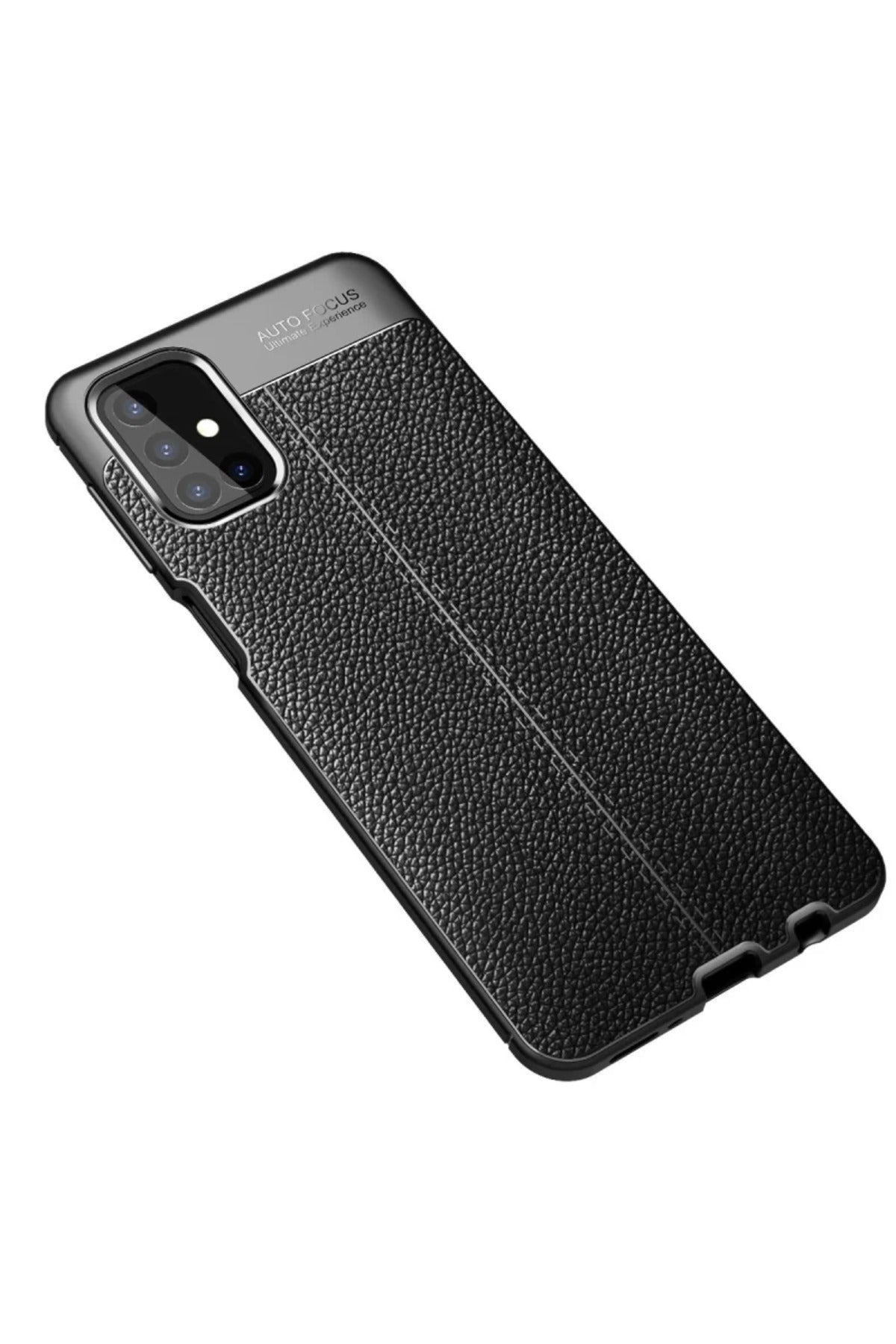 Samsung Galaxy M31S Uyumlu Kılıf Auto Focus Kapak - Siyah