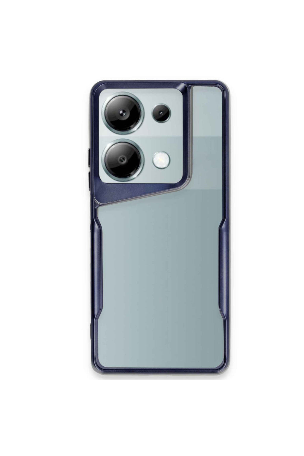 Xiaomi Redmi Note 13 Pro 4G Uyumlu Kılıf Boyi Silikon Kapak - Lacivert