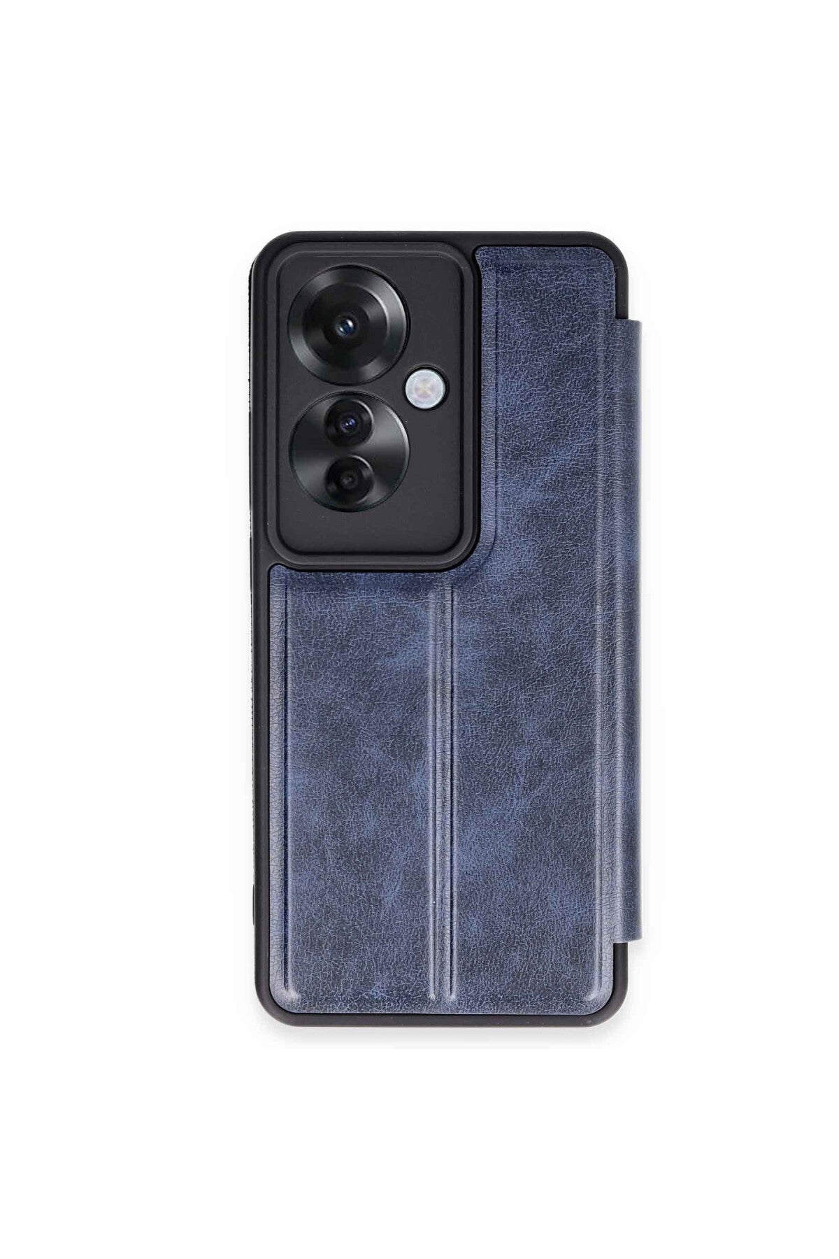 Oppo Reno 11F Uyumlu Kılıf Flip Cover - Lacivert