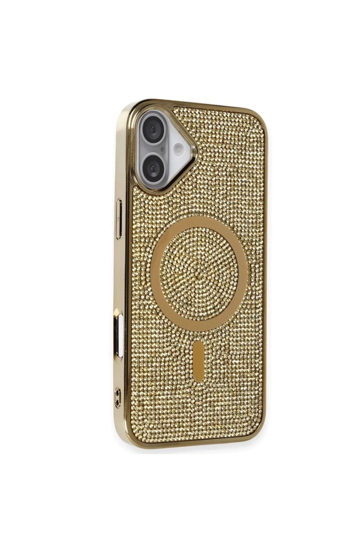 Joko Apple iPhone 16 Plus Uyumlu Kılıf Helen Magsafe Kapak - Gold