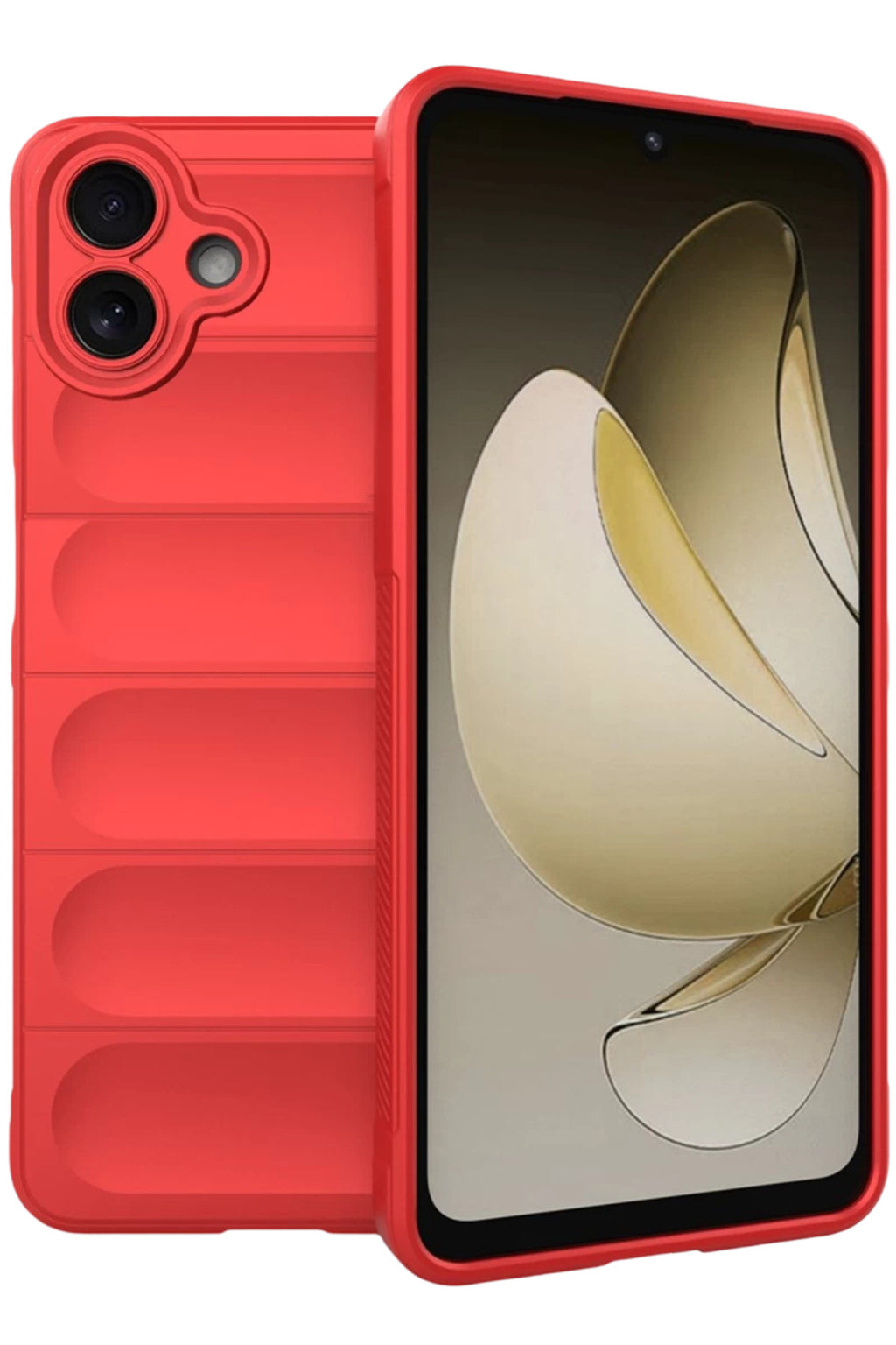 Samsung Galaxy A07 4G Uyumlu Optimum Silikon - Kırmızı