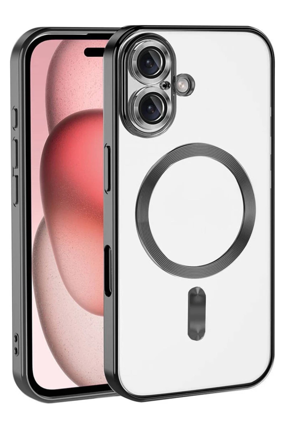 Apple iPhone 17 Uyumlu Kross Magneticsafe Kapak - Siyah