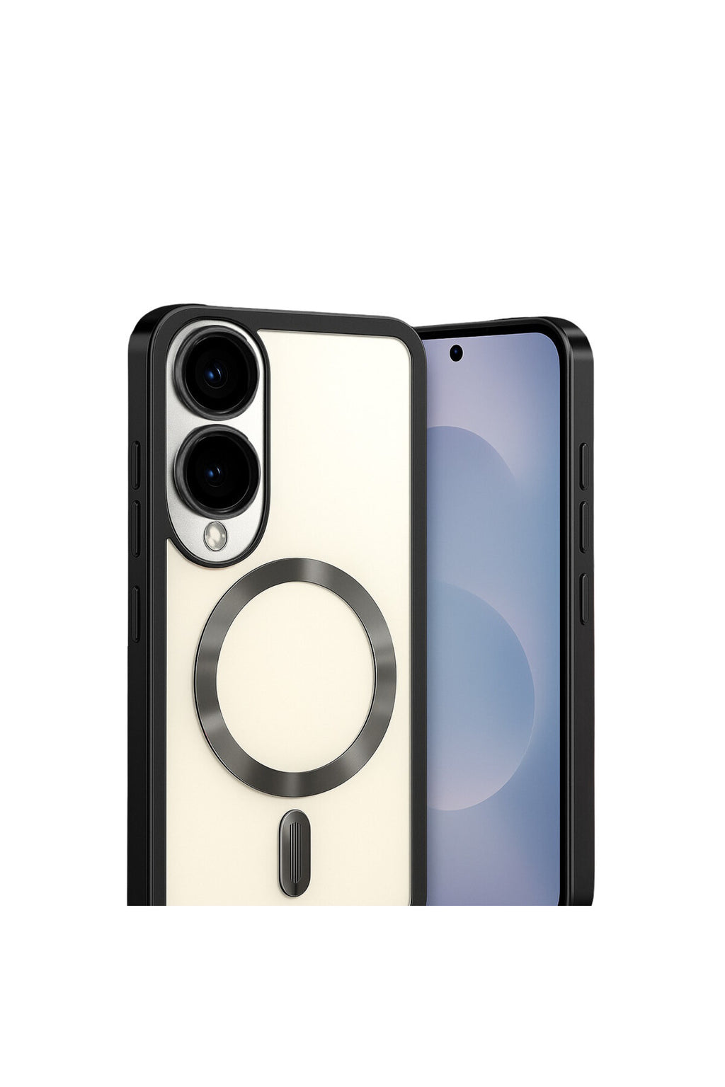 Samsung Galaxy S25 Uyumlu Edge Kross Magneticsafe Kapak - Siyah