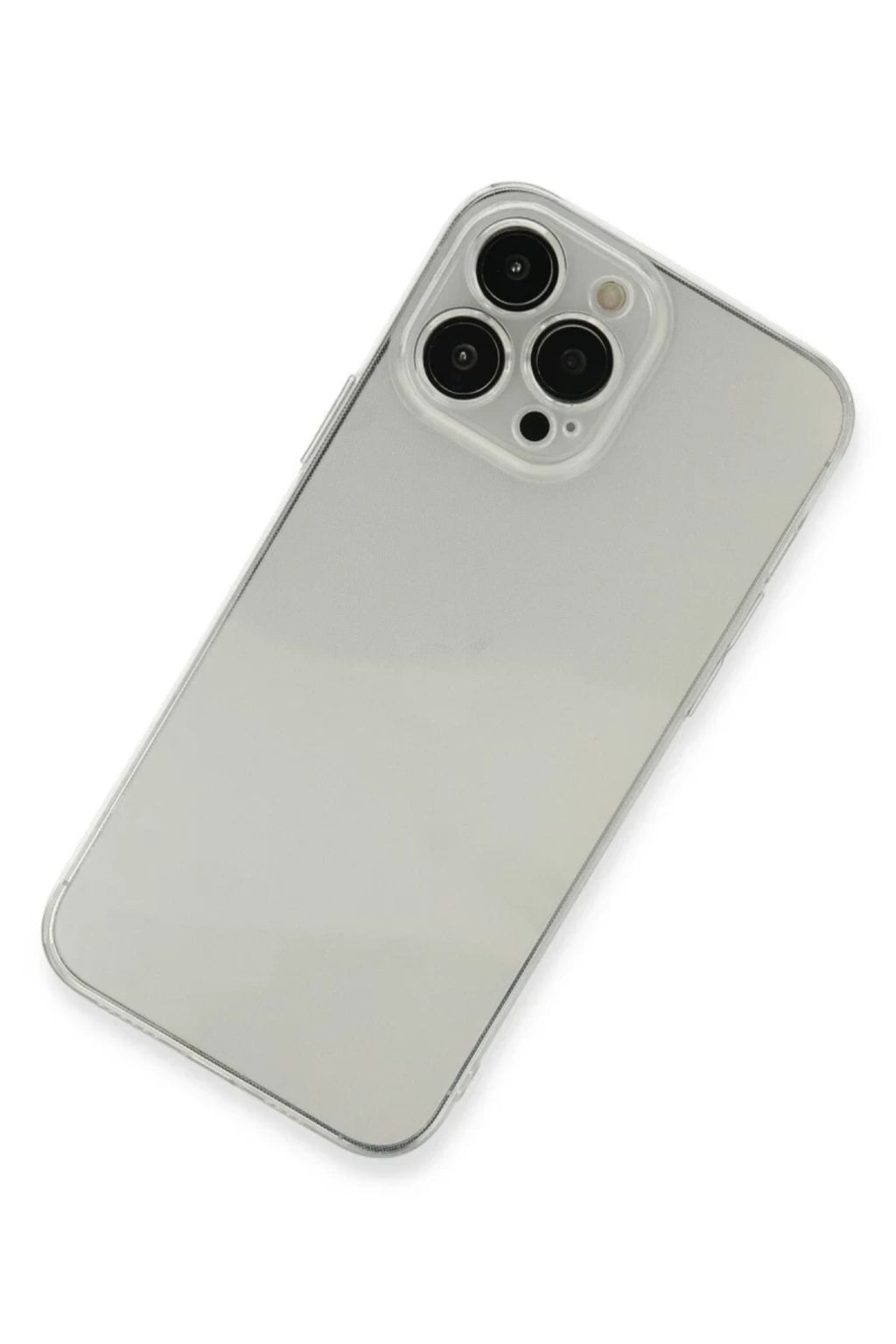 Apple iPhone 13 Pro Uyumlu Kılıf Fly Lens Silikon - Şeffaf