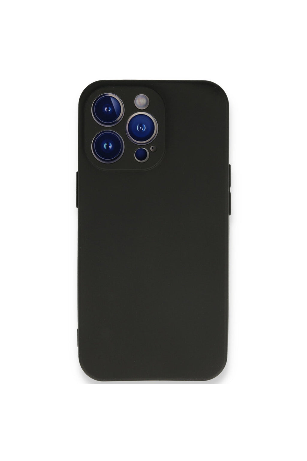 Apple iPhone 14 Pro Max Uyumlu Kılıf First Silikon - Siyah