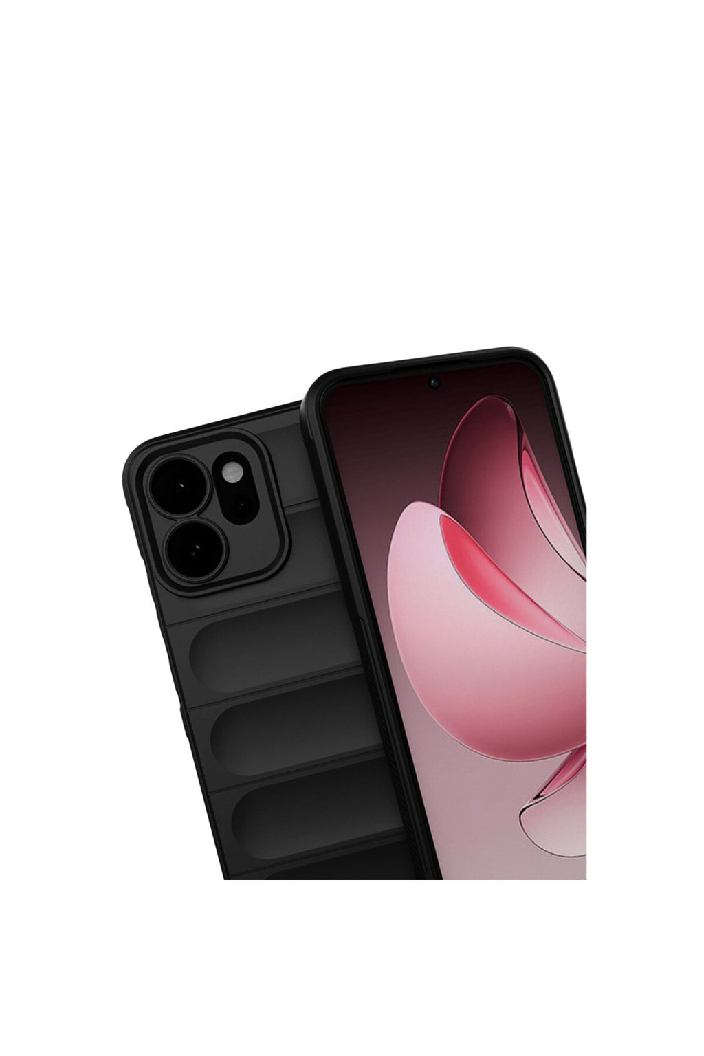 Oppo Reno 14 Uyumlu Optimum Silikon - Siyah