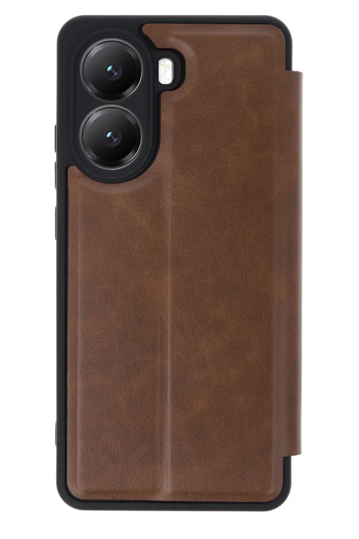 Xiaomi Poco X7 Pro Uyumlu Kılıf Flip Cover - Taba