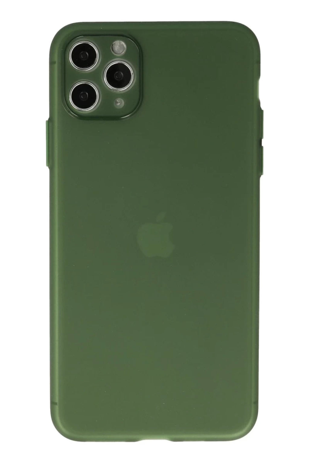 Apple iPhone 11 Pro Max Uyumlu Kılıf Puma Silikon - Yeşil