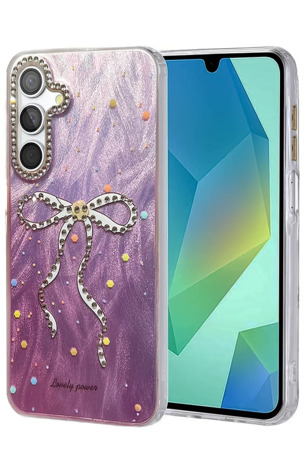 Samsung Galaxy S24 FE Uyumlu Kılıf Blade Aynalı Desenli Kapak - Desen 1