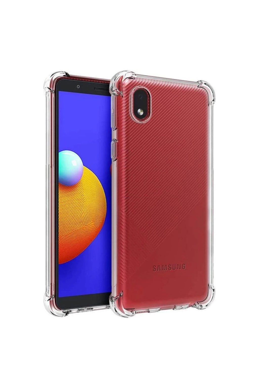 Samsung Galaxy A01 Core Uyumlu Kılıf Olex Tpu Silikon