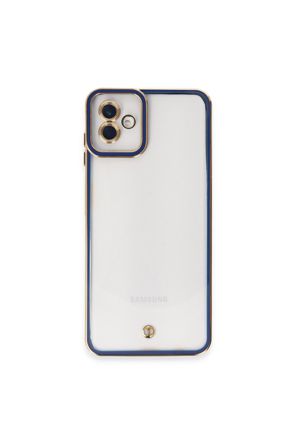 Samsung Galaxy A04 Uyumlu Kılıf Liva Lens Silikon - Mavi