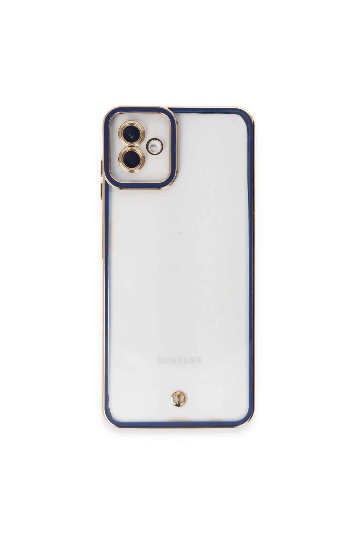 Samsung Galaxy A04 Uyumlu Kılıf Liva Lens Silikon - Mavi