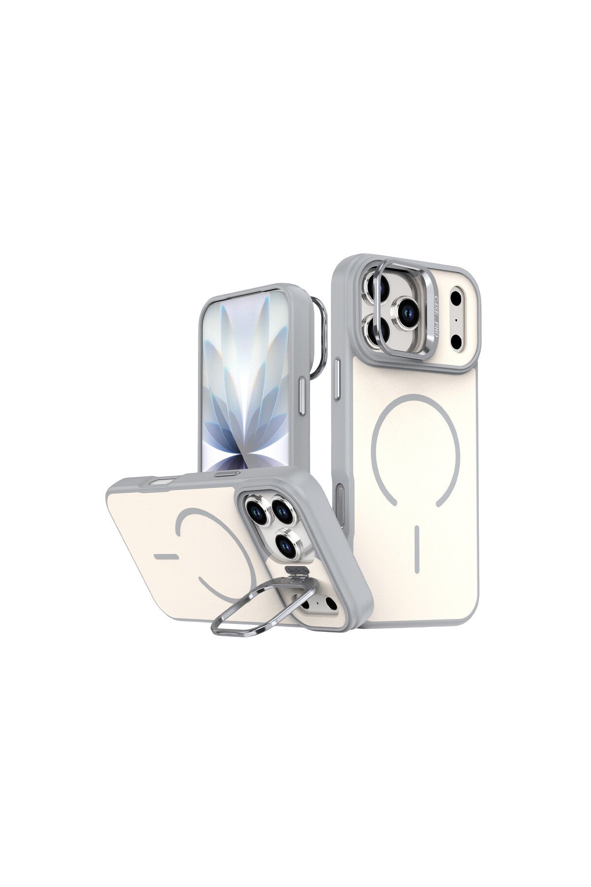 Joko Apple iPhone 17 Pro Max Uyumlu Flexa Magsafe Kapak - Beyaz