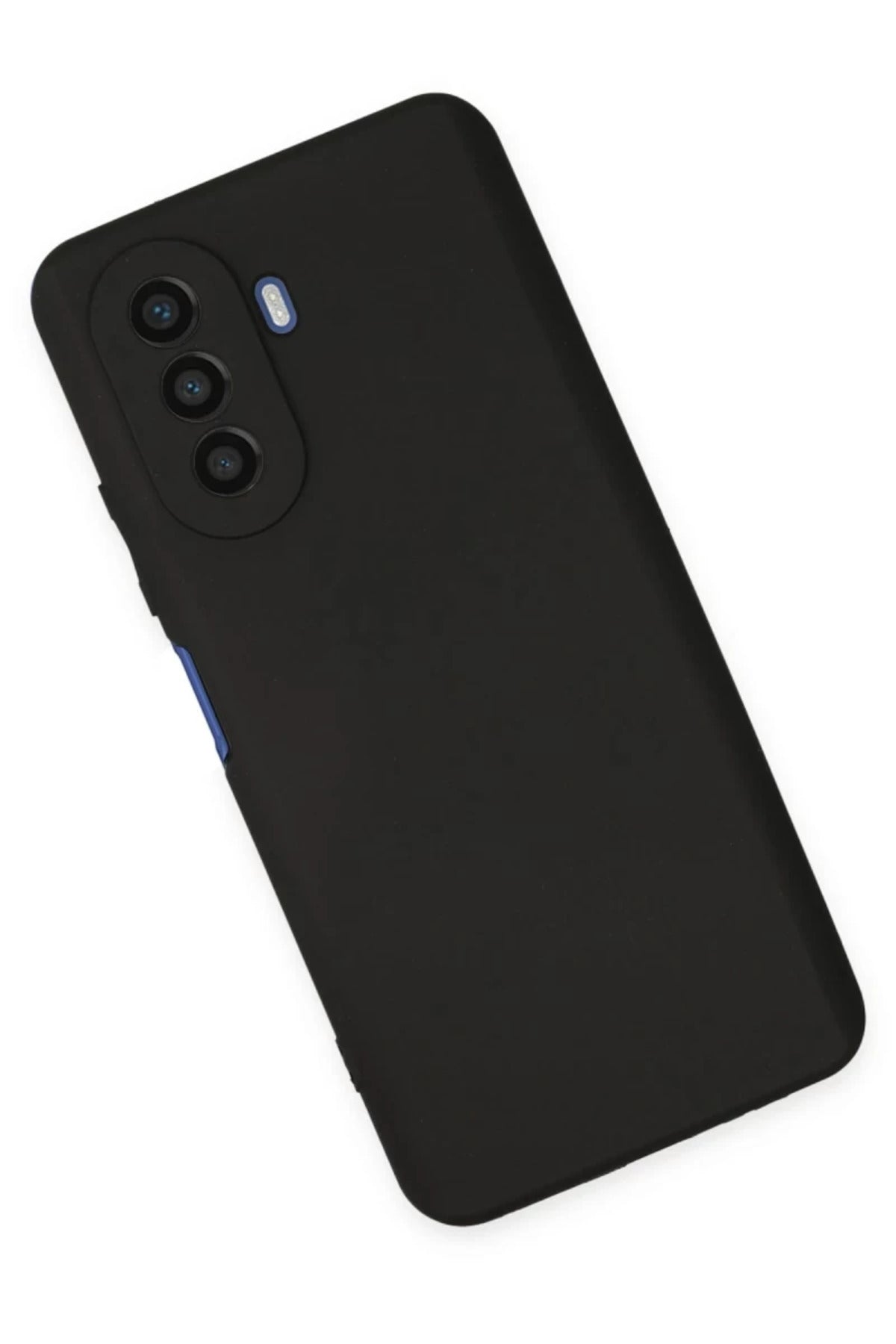 Huawei Nova Y70 Uyumlu Kılıf First Silikon - Siyah