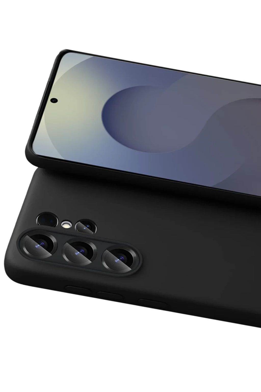 Samsung Galaxy S26 Ultra Uyumlu Nano içi Kadife Silikon - Siyah