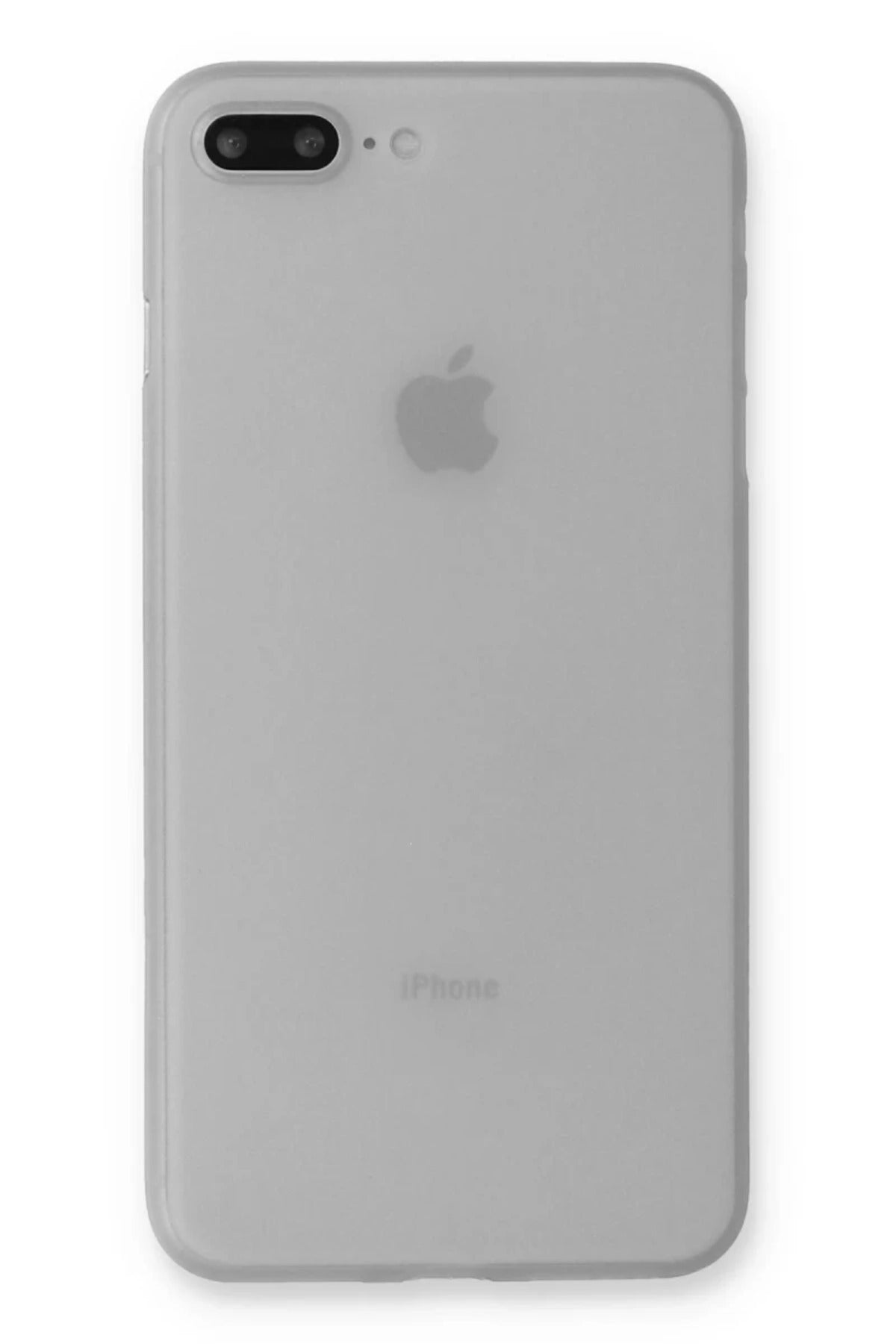 Apple iPhone 7 Plus Uyumlu Kılıf PP Ultra İnce Kapak - Beyaz