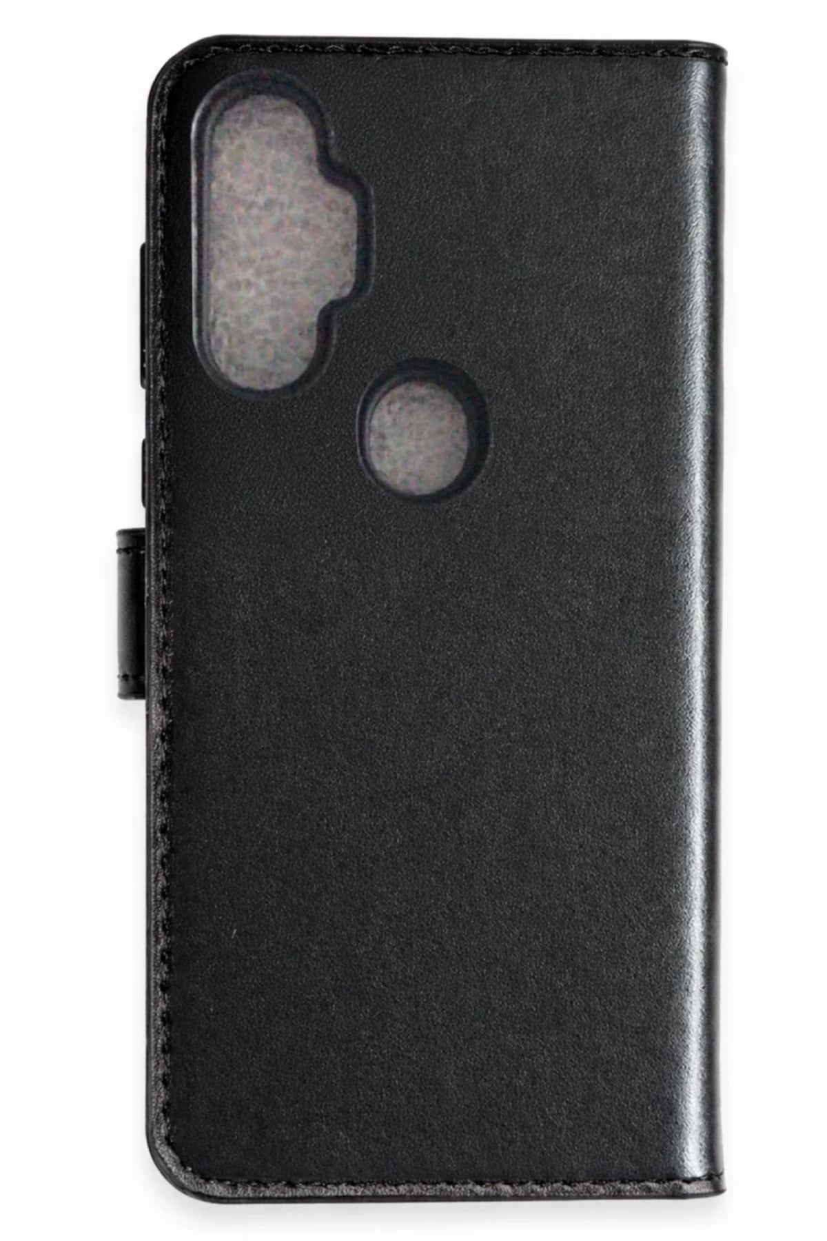 Tecno Spark 7 Pro Uyumlu Trend S Plus Kapaklı Kılıf - Siyah