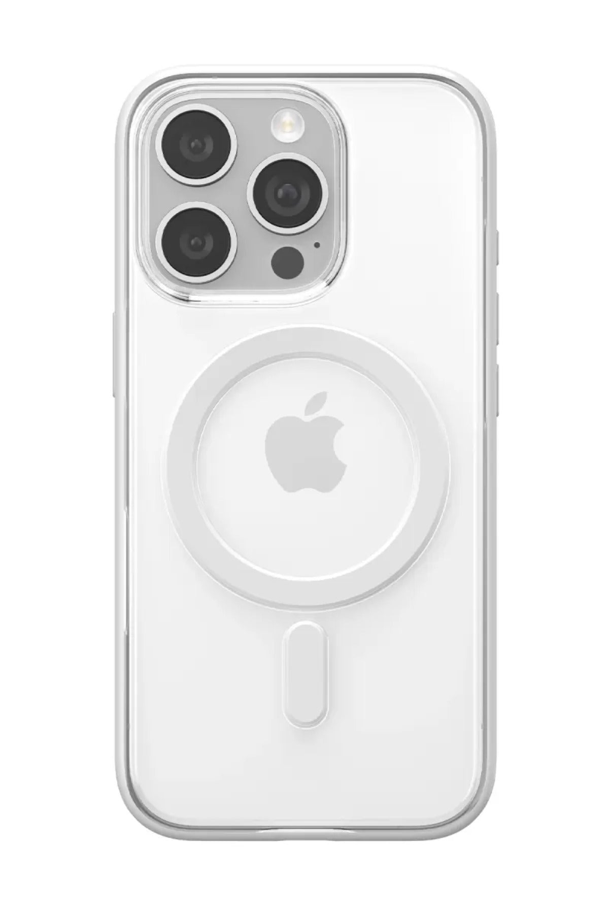 Venco Apple iPhone 15 Pro Max Uyumlu Joly Magsafe Kapak - Beyaz