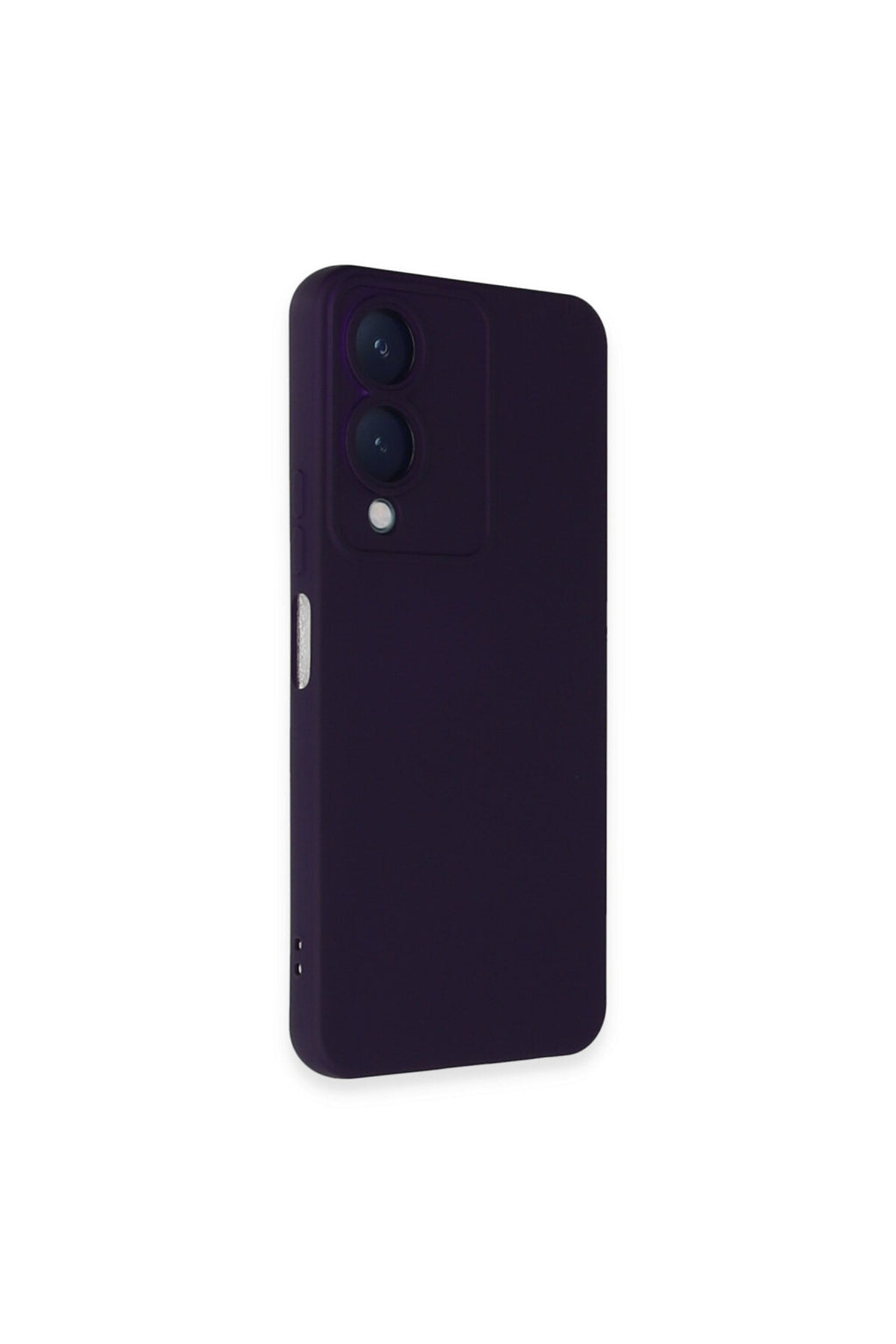 Vivo Y17S Uyumlu Kılıf Nano içi Kadife Silikon - Mor