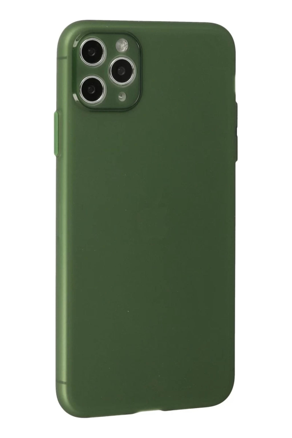 Apple iPhone 11 Pro Max Uyumlu Kılıf Puma Silikon - Yeşil