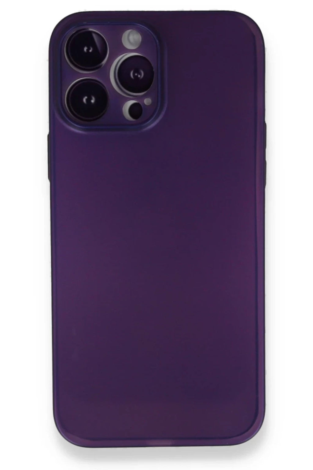 Apple iPhone 14 Pro Max Uyumlu Kılıf PP Ultra İnce Kapak - Mor