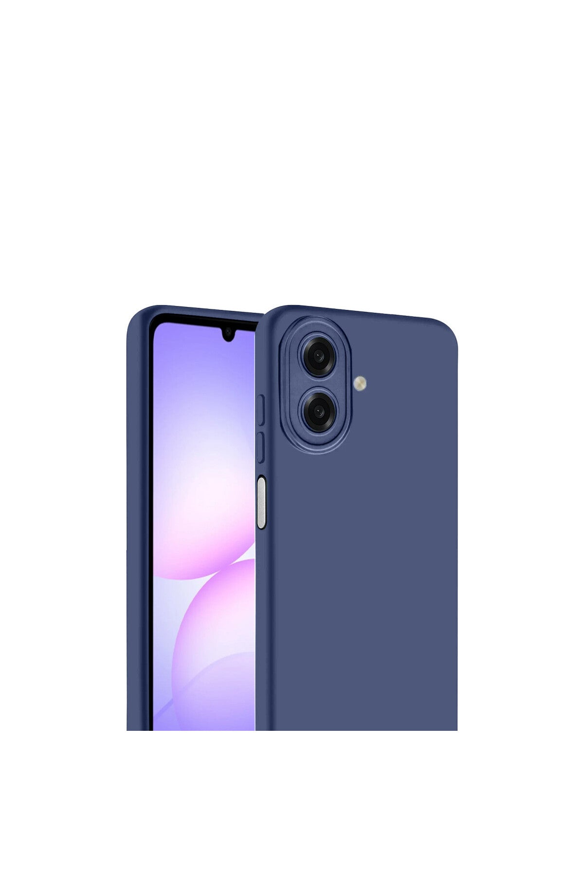 Samsung Galaxy A07 4G Uyumlu First Silikon - Lacivert
