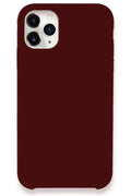 Apple iPhone 11 Pro Max Uyumlu Kılıf Lansman Legant Silikon - Bordo