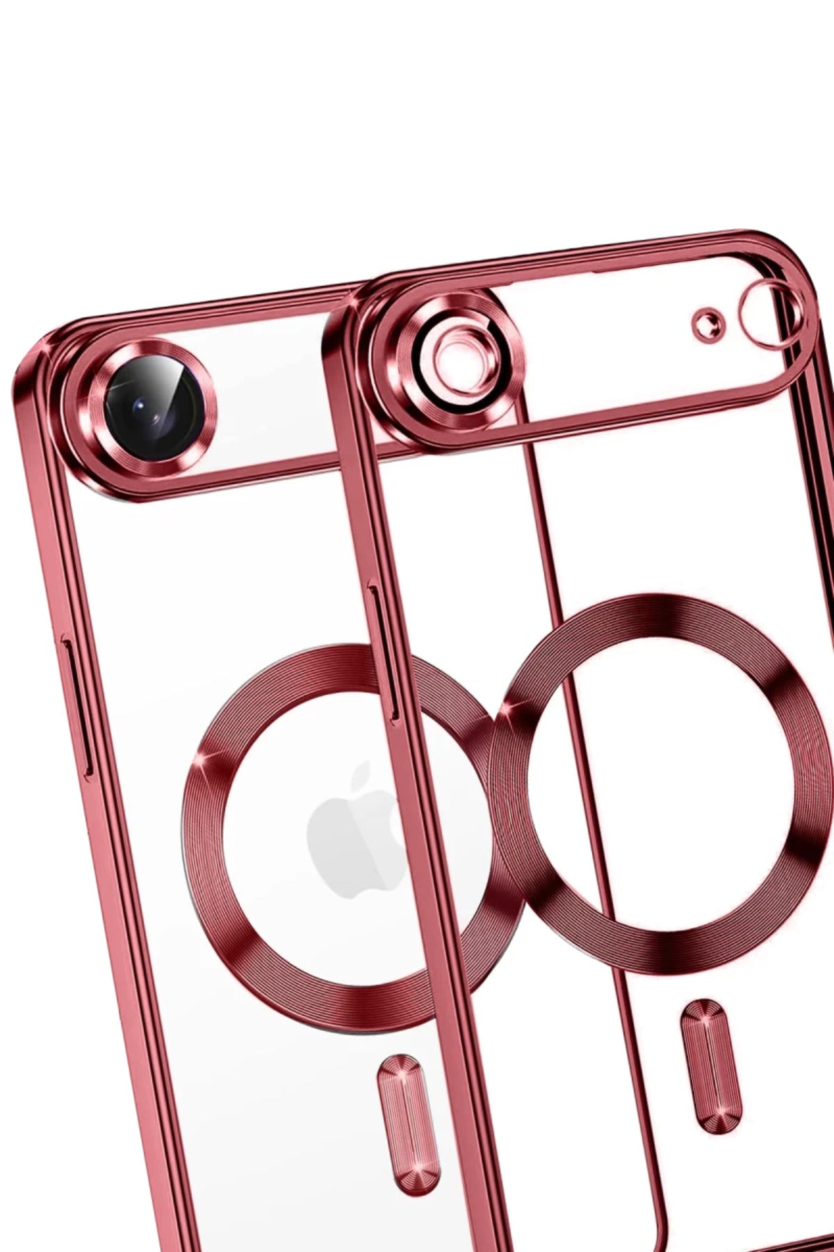 Apple iPhone 17 Air Uyumlu Kross Magneticsafe Kapak - Kırmızı