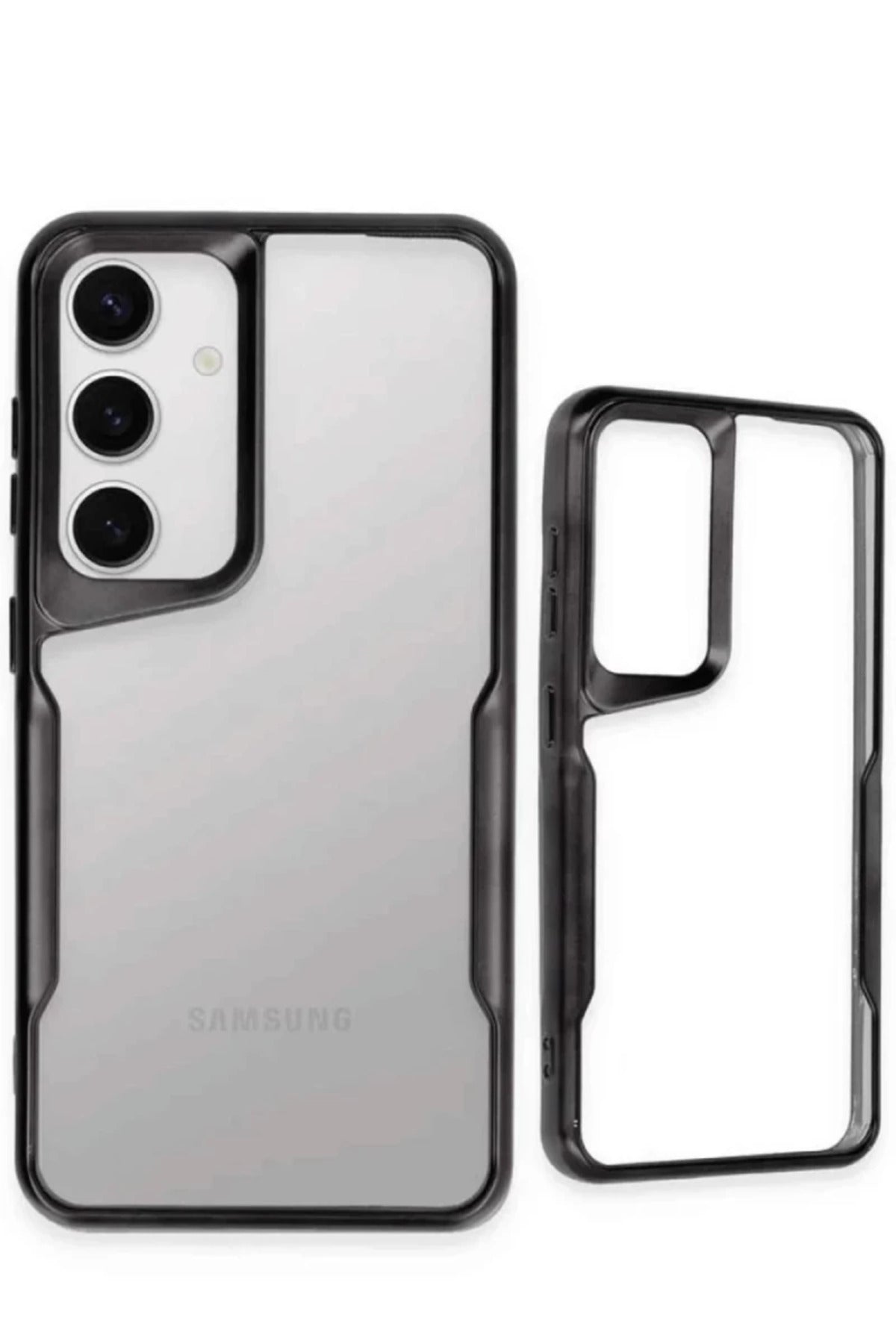 Samsung Galaxy S25 Uyumlu Kılıf Boyi Silikon Kapak - Siyah