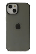 Apple iPhone 14 Plus Uyumlu Kılıf Pc Sert Şeffaf Kapak - Siyah
