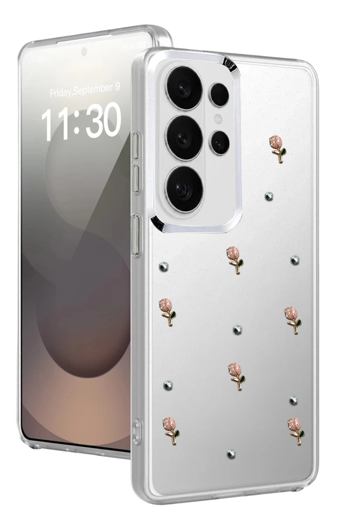 Samsung Galaxy S26 Ultra Uyumlu Fiyonk Desenli Kapak - Desen 6