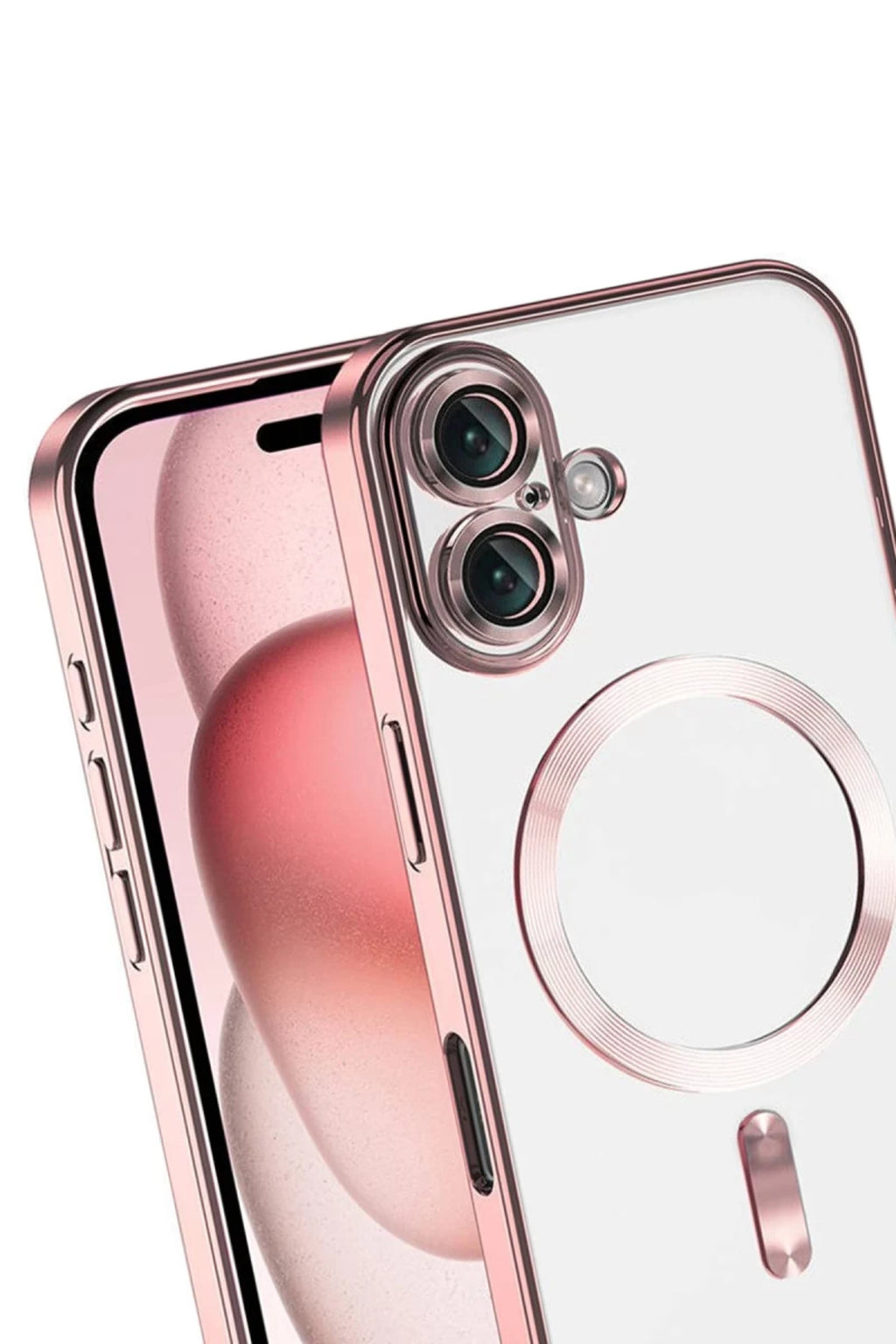 Apple iPhone 17 Uyumlu Kross Magneticsafe Kapak - Rose