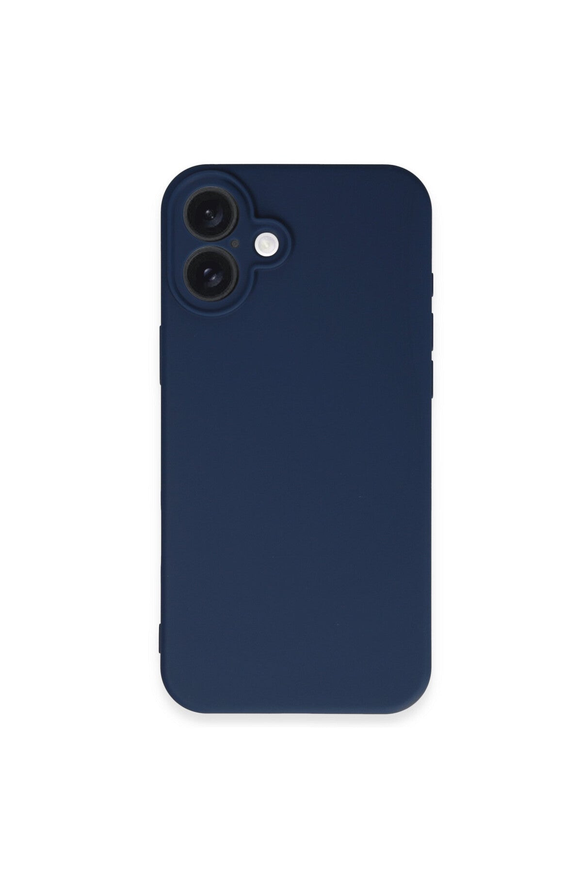 Apple iPhone 16 Uyumlu Kılıf First Silikon - Lacivert