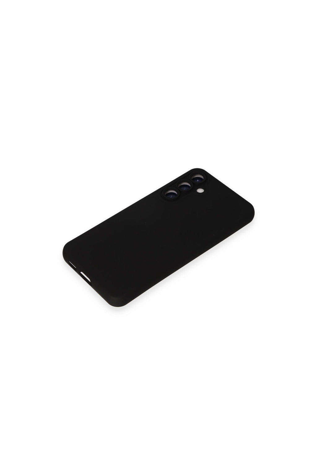 Samsung Galaxy S24 Uyumlu Kılıf Nano içi Kadife Silikon - Siyah