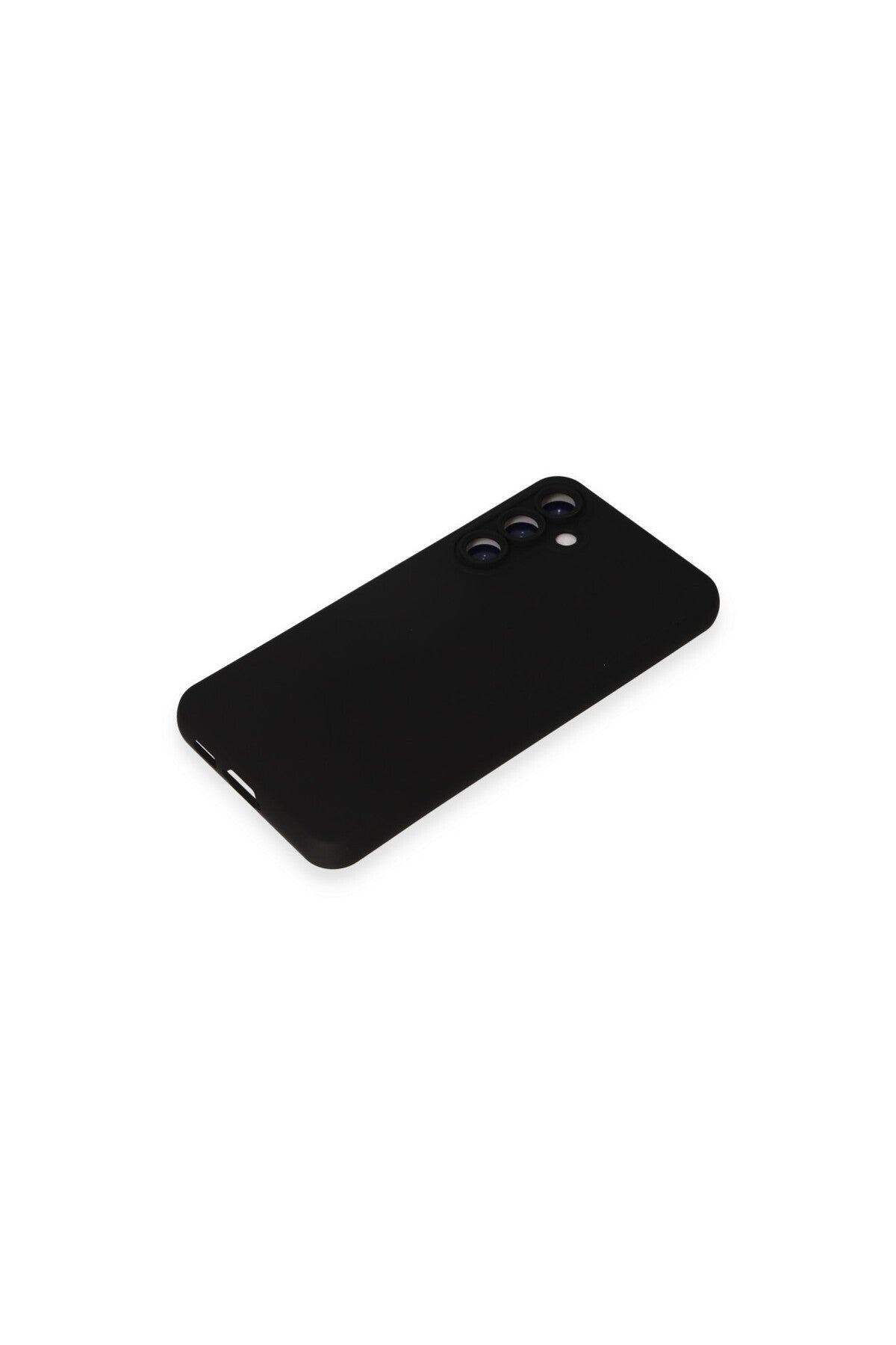 Samsung Galaxy S24 Uyumlu Kılıf Nano içi Kadife Silikon - Siyah