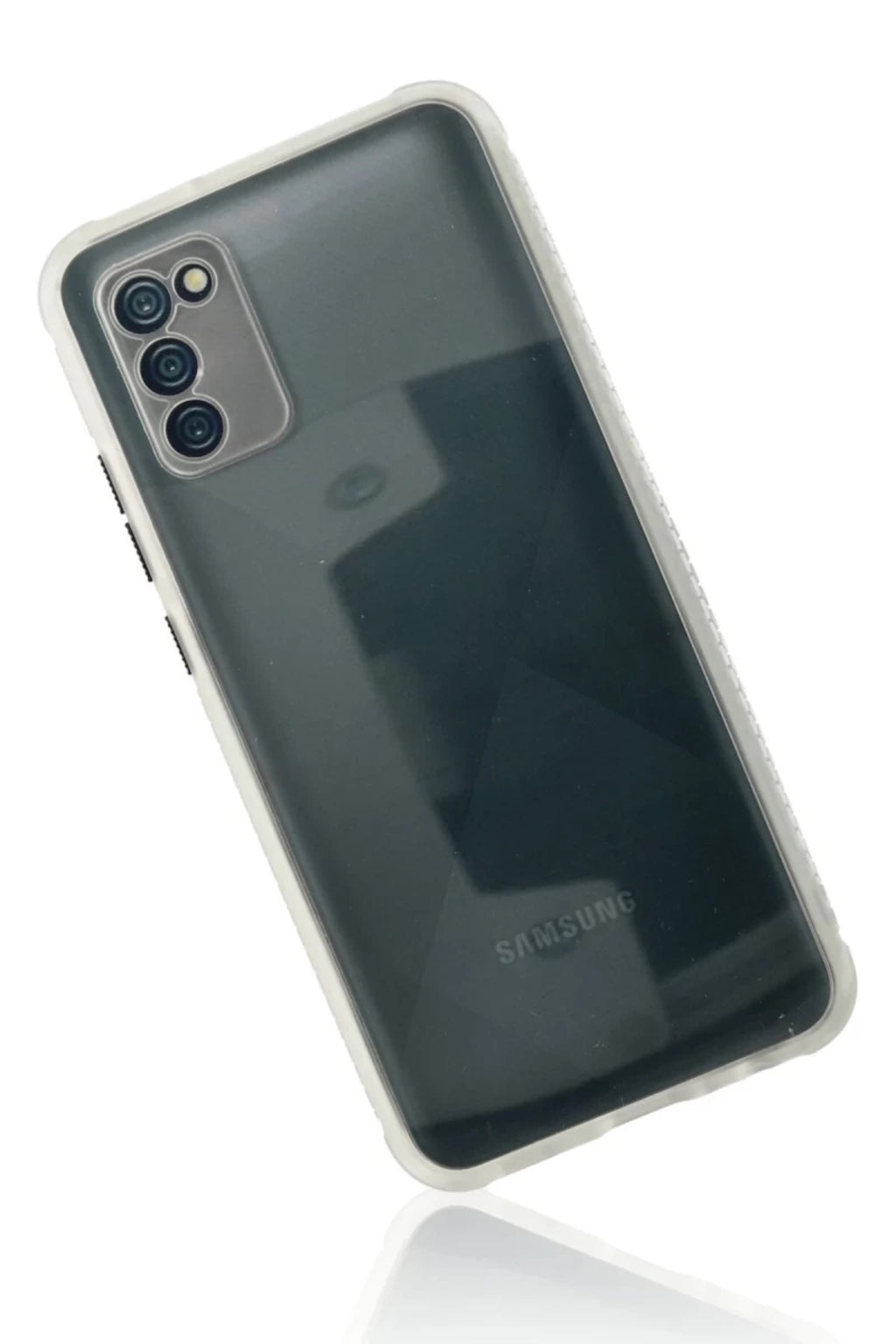 Samsung Galaxy A02S Uyumlu Kılıf Miami Şeffaf Silikon - Şeffaf