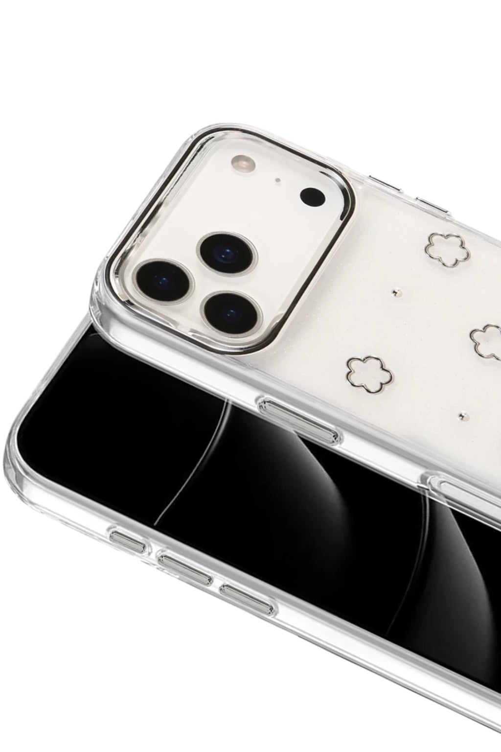 Apple iPhone 17 Pro Max Uyumlu Fiyonk Desenli Kapak - Desen 2