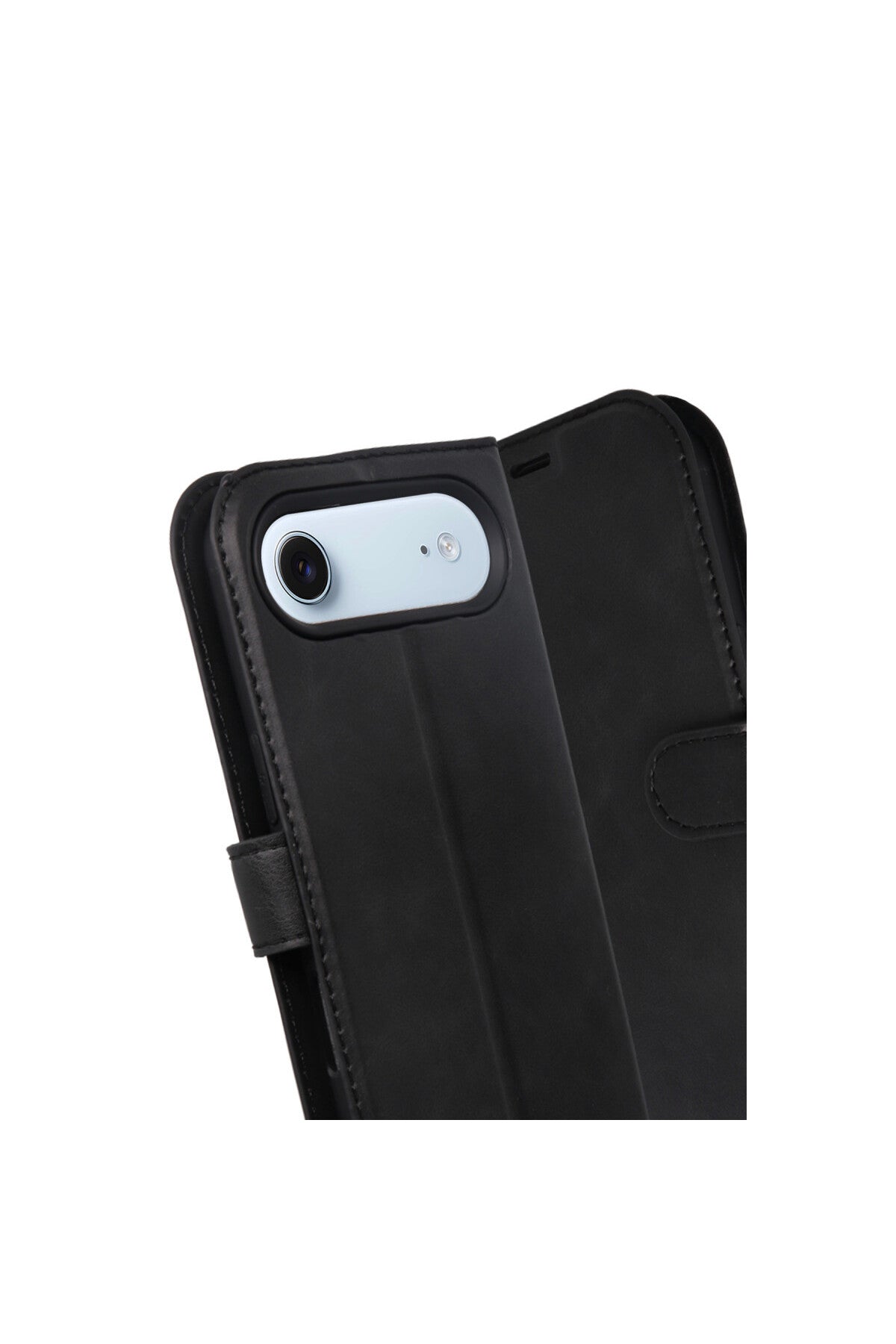 Apple iPhone 17 Air Uyumlu Trend S Plus Kapaklı Kılıf - Siyah