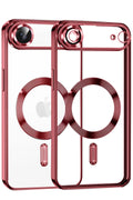 Apple iPhone 17 Air Uyumlu Kross Magneticsafe Kapak - Kırmızı